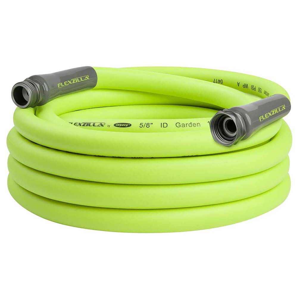 Flexzilla® Garden Hose 5/8" X 25' 3/4" - 11 1/2 Ght Fittings Zillagreen®