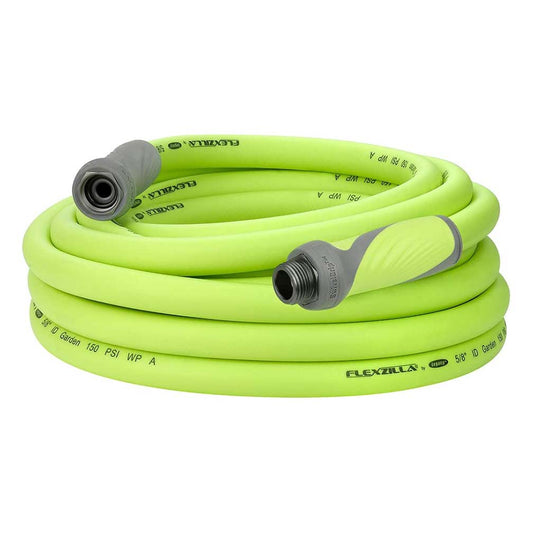 Flexzilla® Swivelgrip® Garden Hose 5/8" X 25' 3/4" - 11 1/2 Ght Fittings Zillagreen®