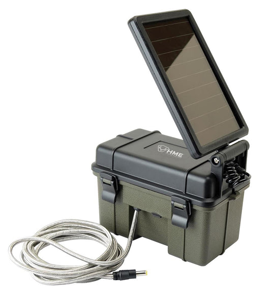 Hme Trail Camera 12v / Solar Auxiliary Power Pack