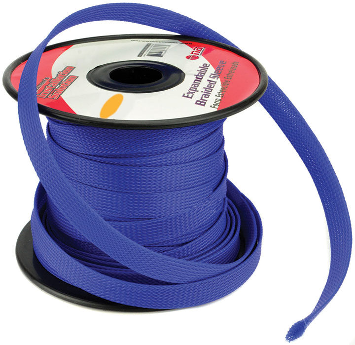 Installation Solution Expandable Braided Sleeve Blue 3/8"