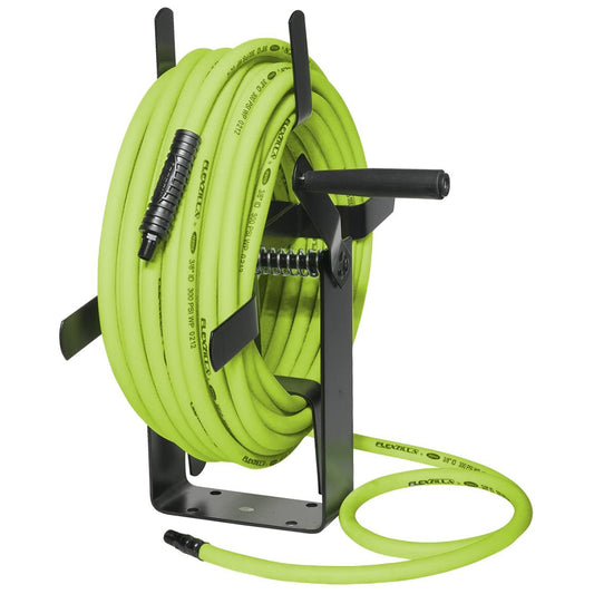 Flexzilla Manual Open Face Air Hose Reel 3/8" X 100'