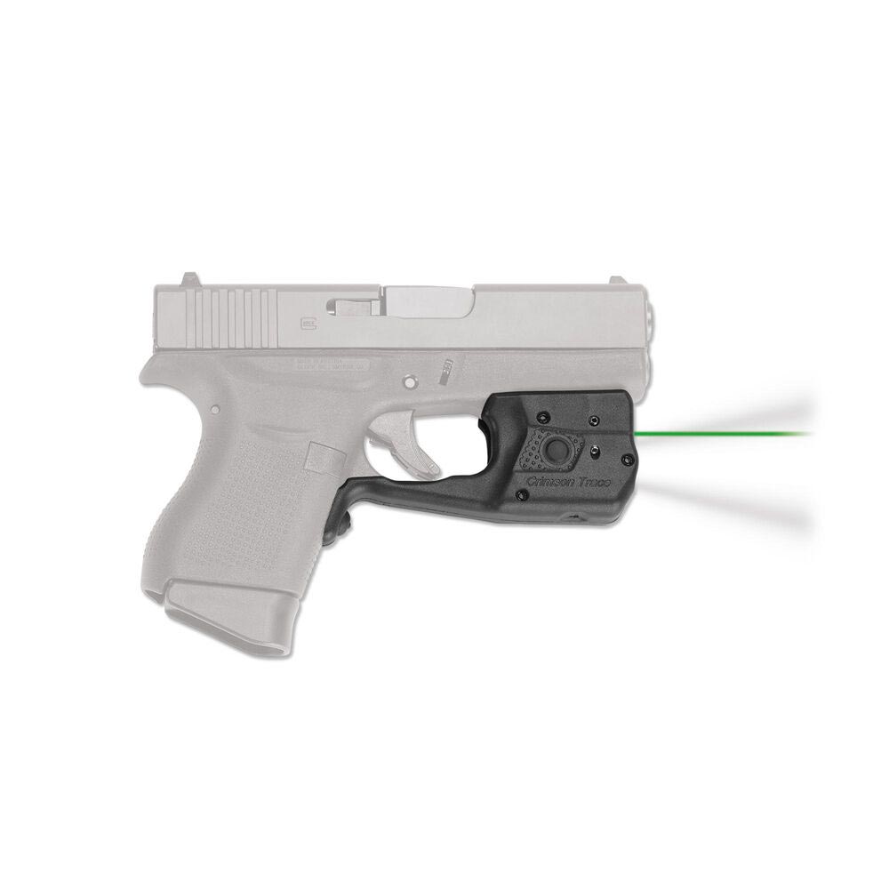 Crimson Trace Laserguard Pro With A Tactical Flashlight For Glock 42 & 43 Green Laser