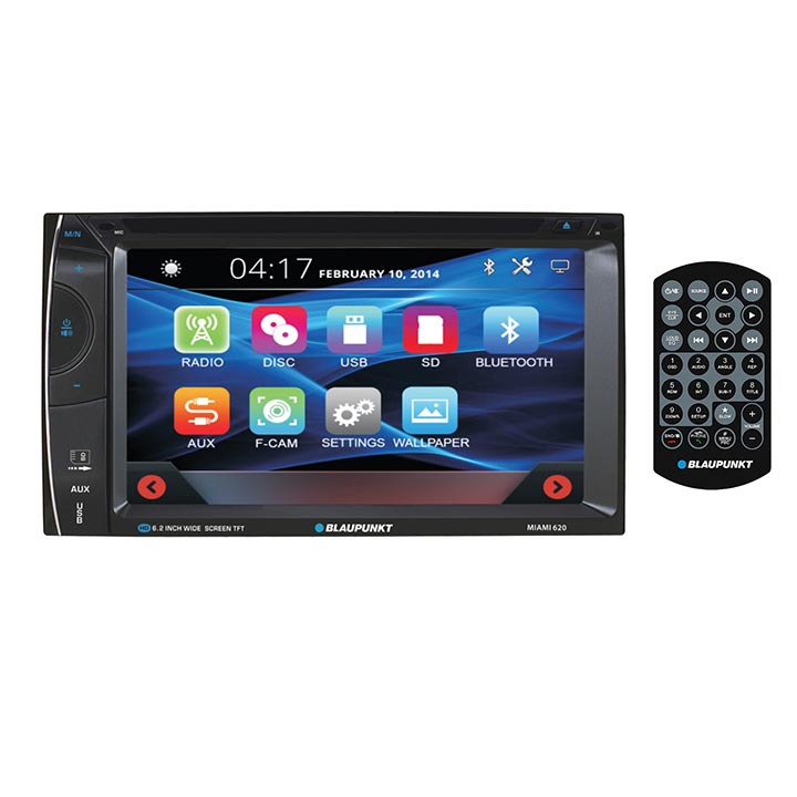 Blaupunkt D.din 6.2" Touchscreen Am/fm/dvd