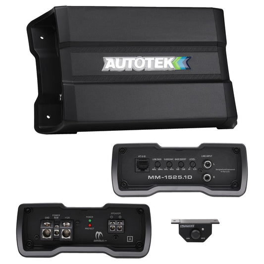 Autotek Mean Machine Compact D Class Amplifier 1500 Watts