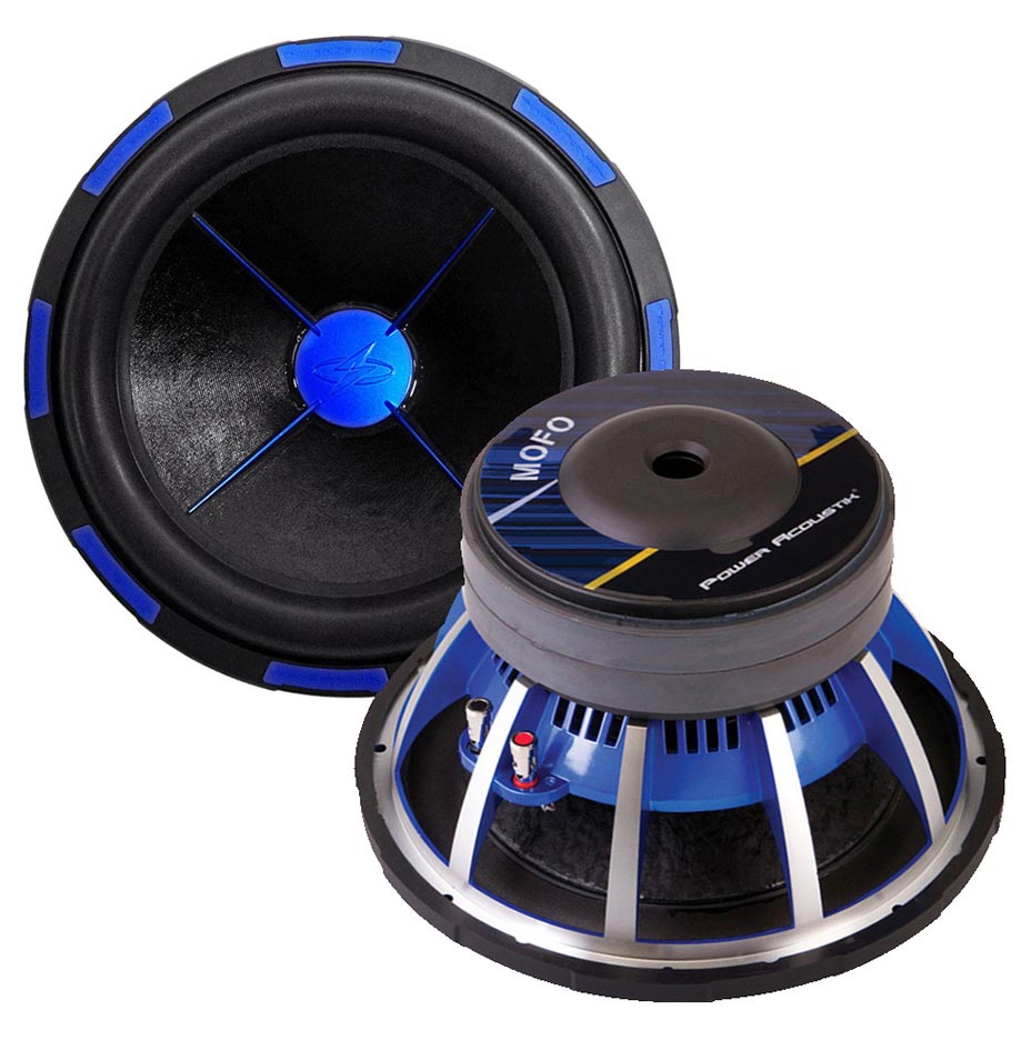 Power Acoustik 12" Woofer 2700 W Dual 2 Ohm 2.5" Voice Coils 270oz Magnet Weight