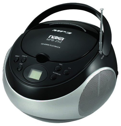Naxa Portable Mp3/cd Player With Am/fm