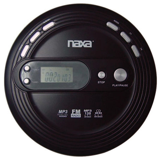 Naxa Slim Personal Cd Player With Fm Scan Radio
