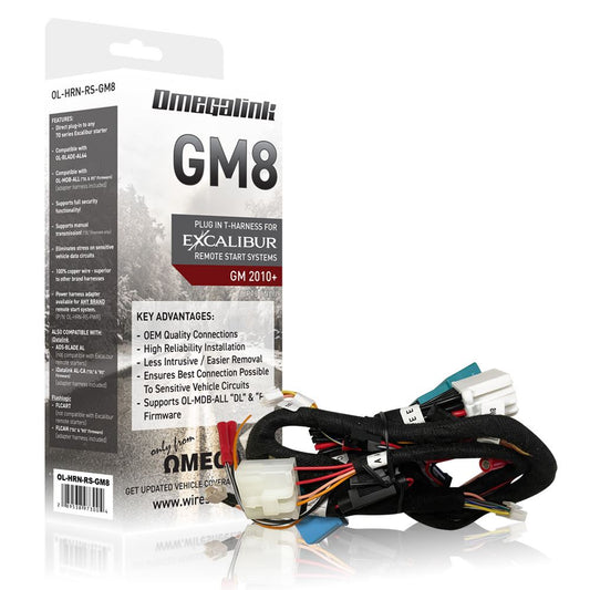 Excalibur Plug In T-harness For Remote Start - For Select Gm Press To Start Models (2010 - 2023)