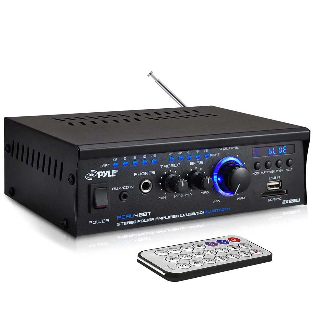 Pyle Pro Mini Amplifier With Bluetooth