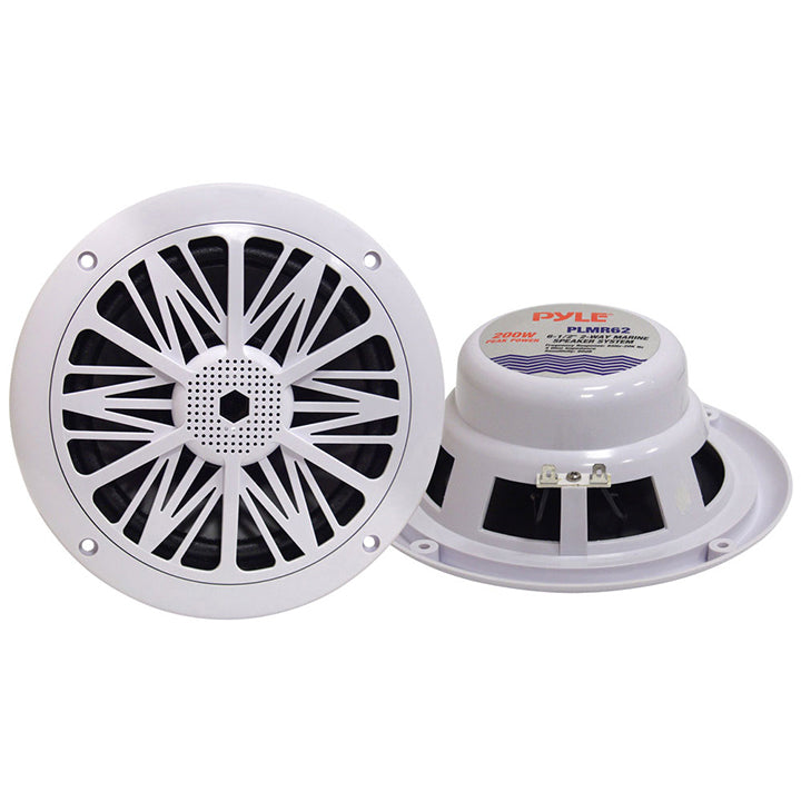 Pyle Marine 6.5” 2-way Speakers (white)