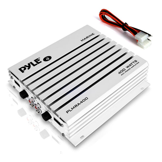 Pyle Marine 4 Channel Amplifier 400w Max