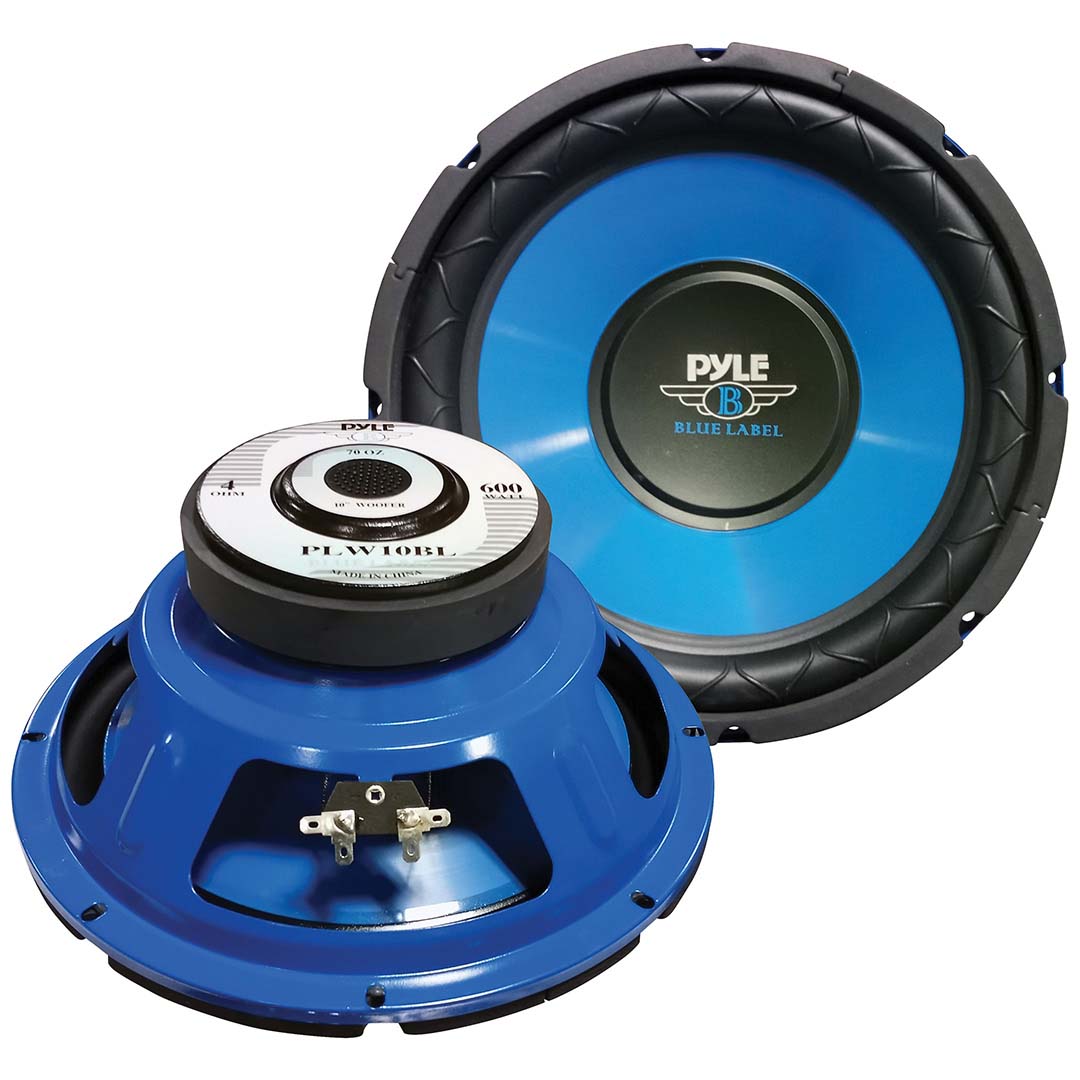 Pyle 10" Woofer 300w Rms/600w Max Single 4 Ohm Voice Coil