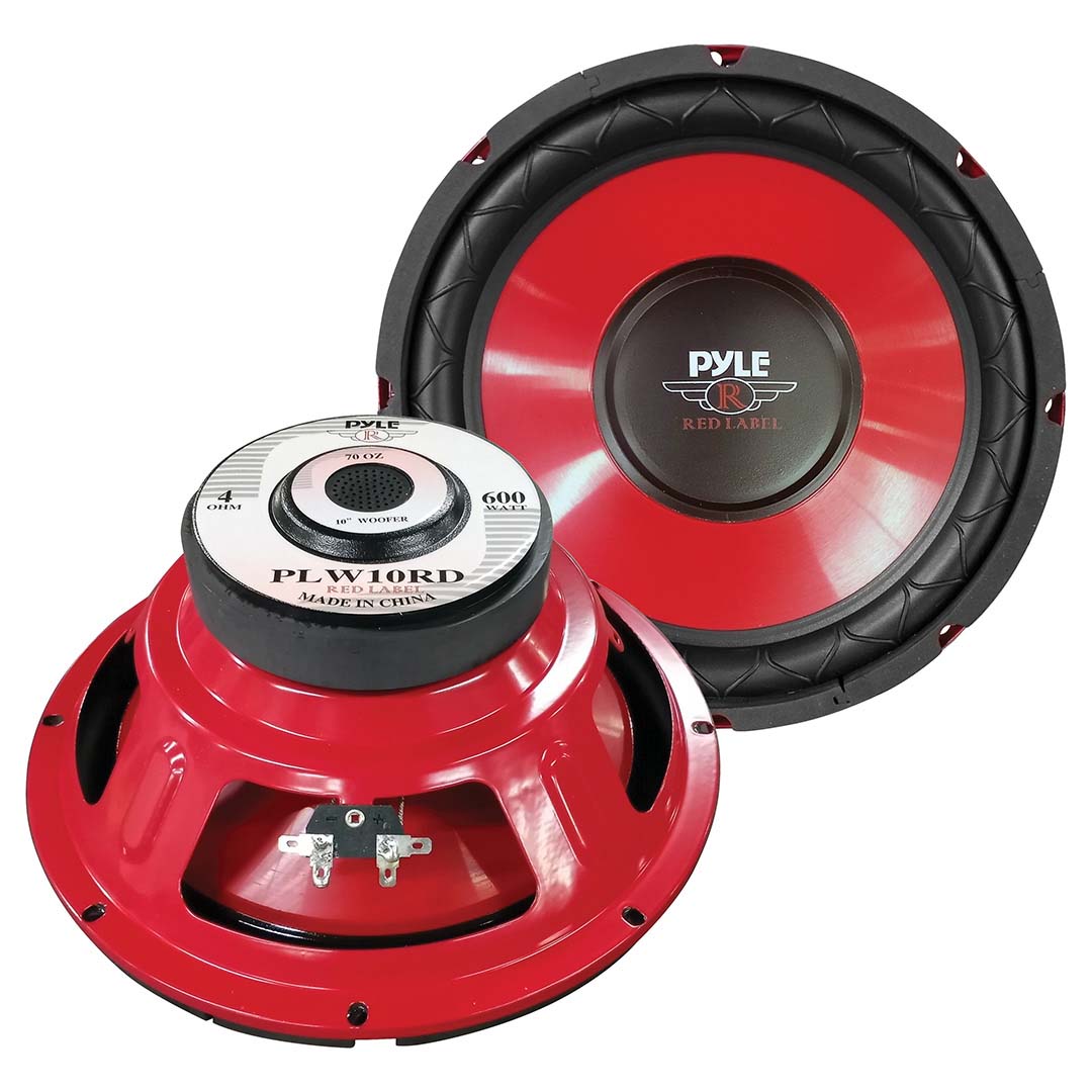 Pyle 10" Woofer 300w Rms/600w Max Single 4 Ohm Voice Coil