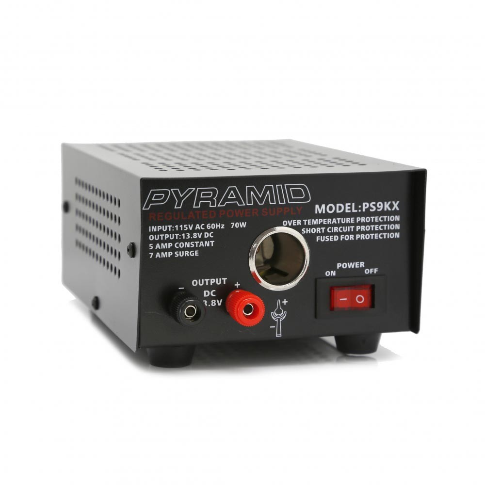 Pyramid 5 Amp Dc Power Supply With Lighter Plug