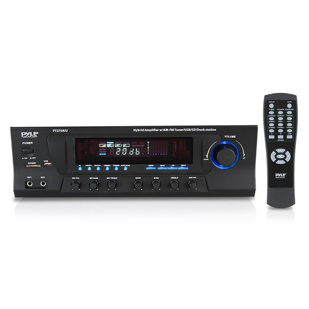 Pyle 61w Stereo Receiver Am/fm Tuner