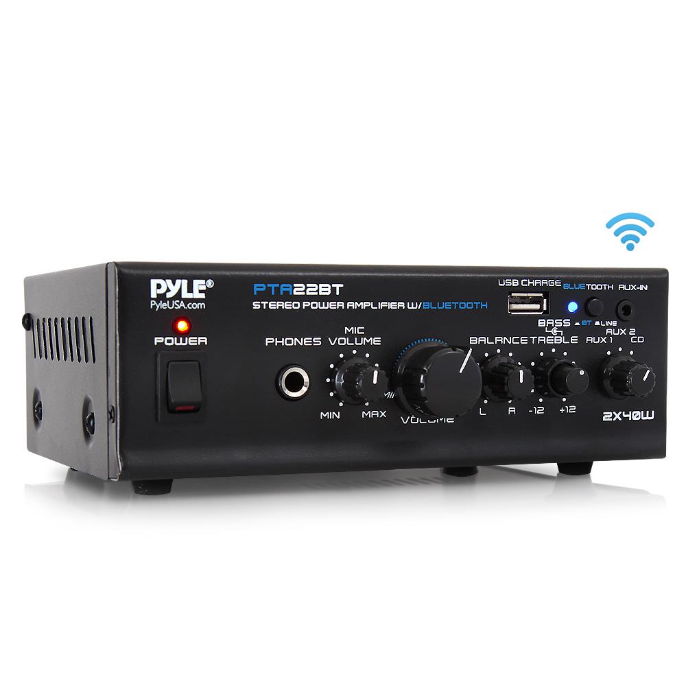 Pyle Mini Amplifier With Bluetooth