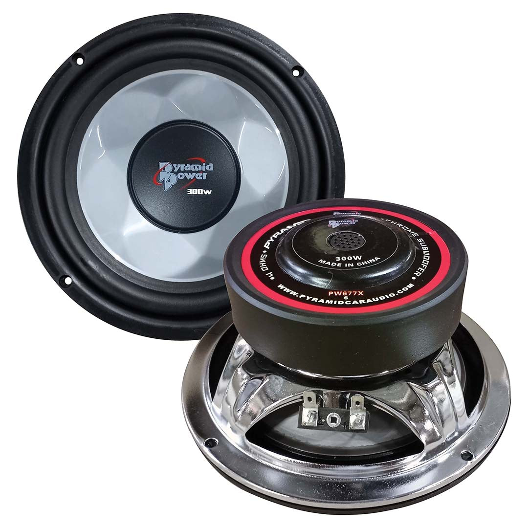 Pyramid 6.5" Woofer 150w Rms/300w Max Single 4 Ohm Voice Coil