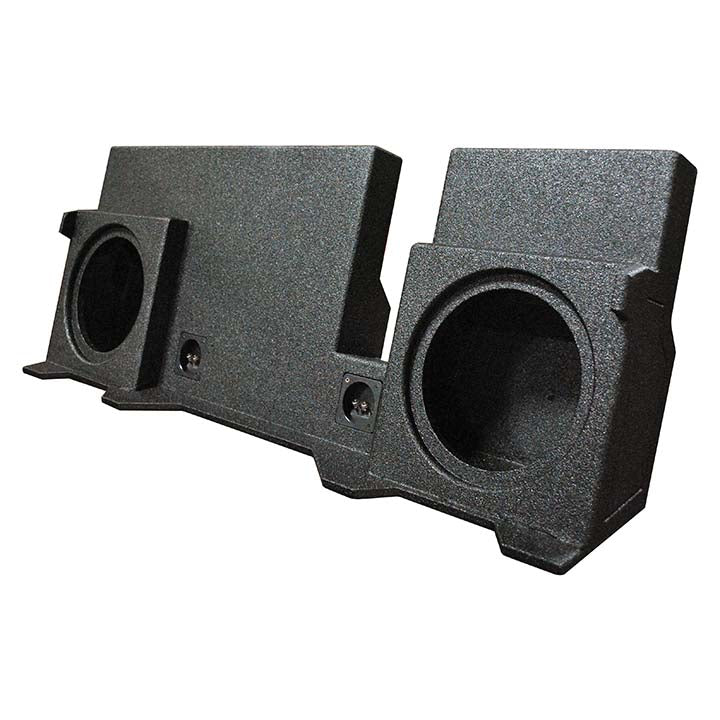 Qpower "qbomb" F-150 Super Crew '04-'08 Dual 10" Vented Empty Woofer Box