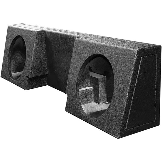 Qpower "qbomb" Chevy/gmc Standard Cab '07-'22 Dual 12" Empty Woofer Box