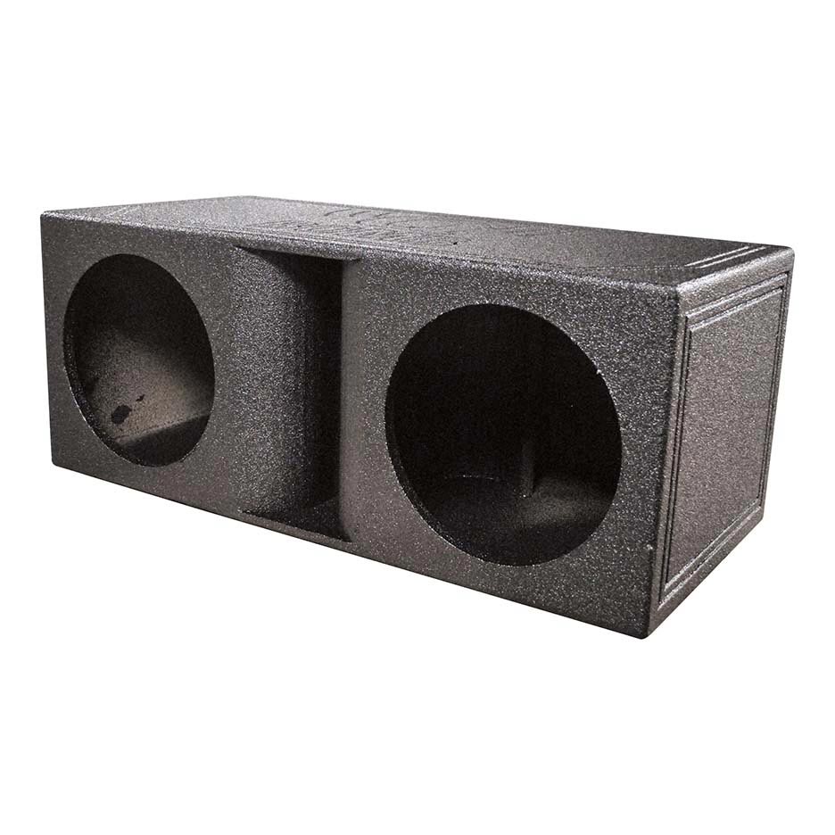 Qpower Qbomb Dual 12" Ported Hp (horn Ported)  Enclosure