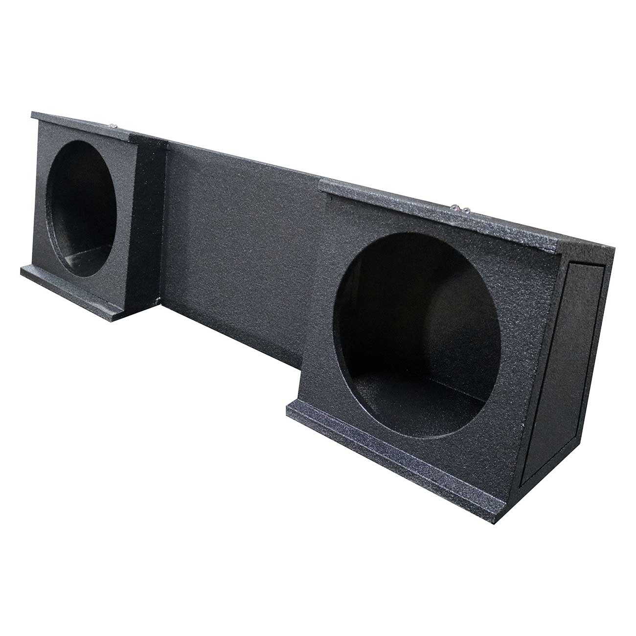 Qpower “qbomb” Nissan Titan King Cab/crew Cab ’07-’23 Dual 12″ Empty Woofer Enclosure