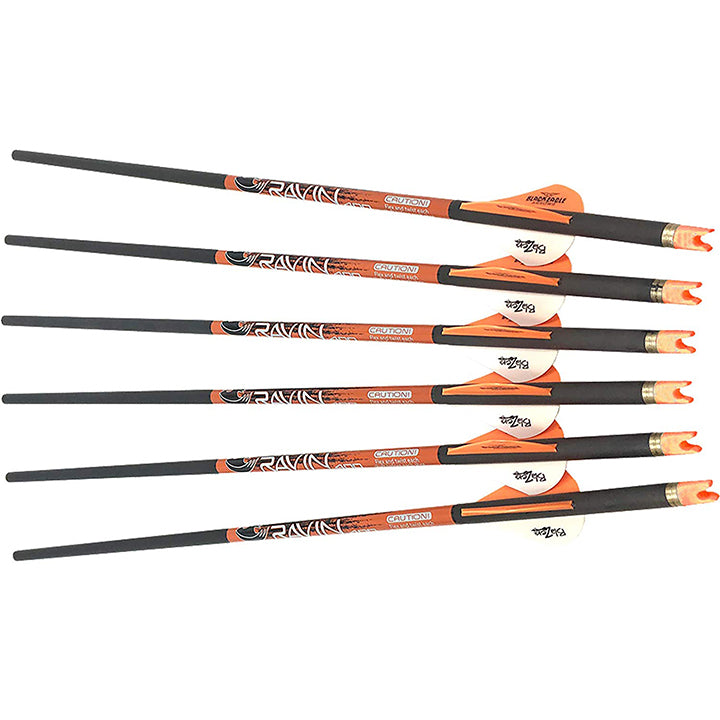 Ravin 400 Grain 20" Crossbow Arrows (6 Pack)