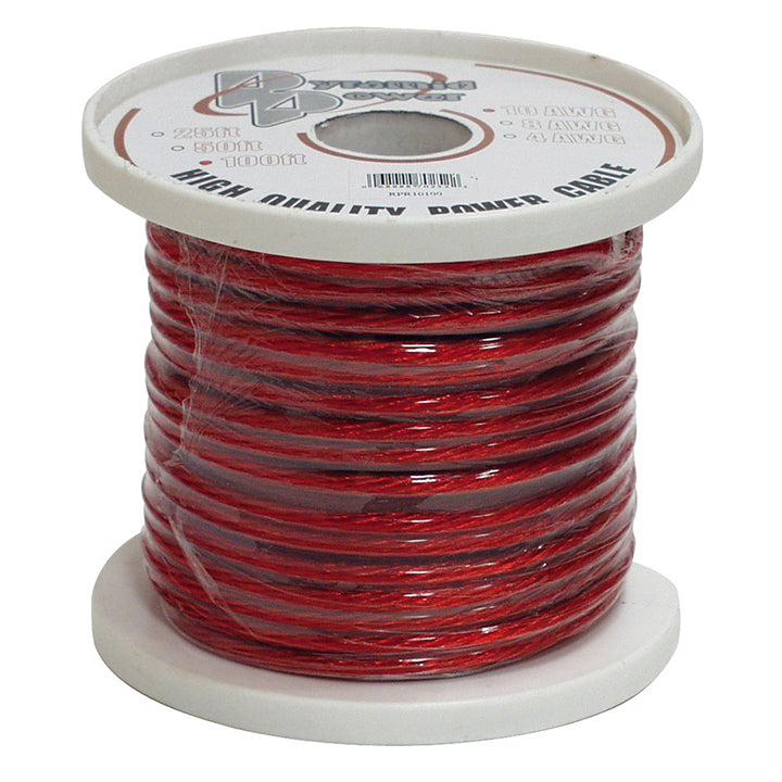 Wire Pyramid 8 Ga. 25 Ft. Red Gold Ground Wire