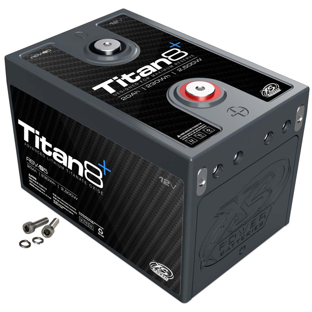 Xs Power Titan 8 Lithium Battery 20ah 500 Ca 2500w