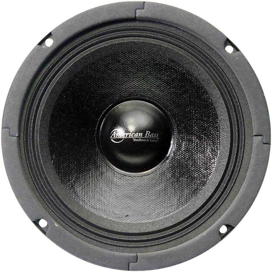 American Bass 6.5″ Midrange Speaker, 150W RMS/300W Max, 8 Ohm