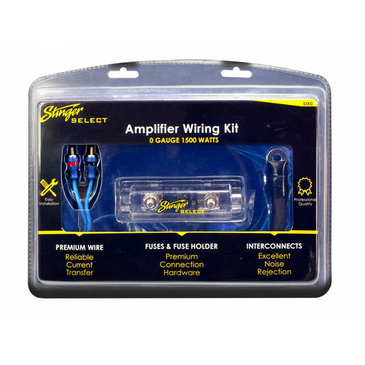 Stinger Select 1/0ga 1500w Wiring Kit