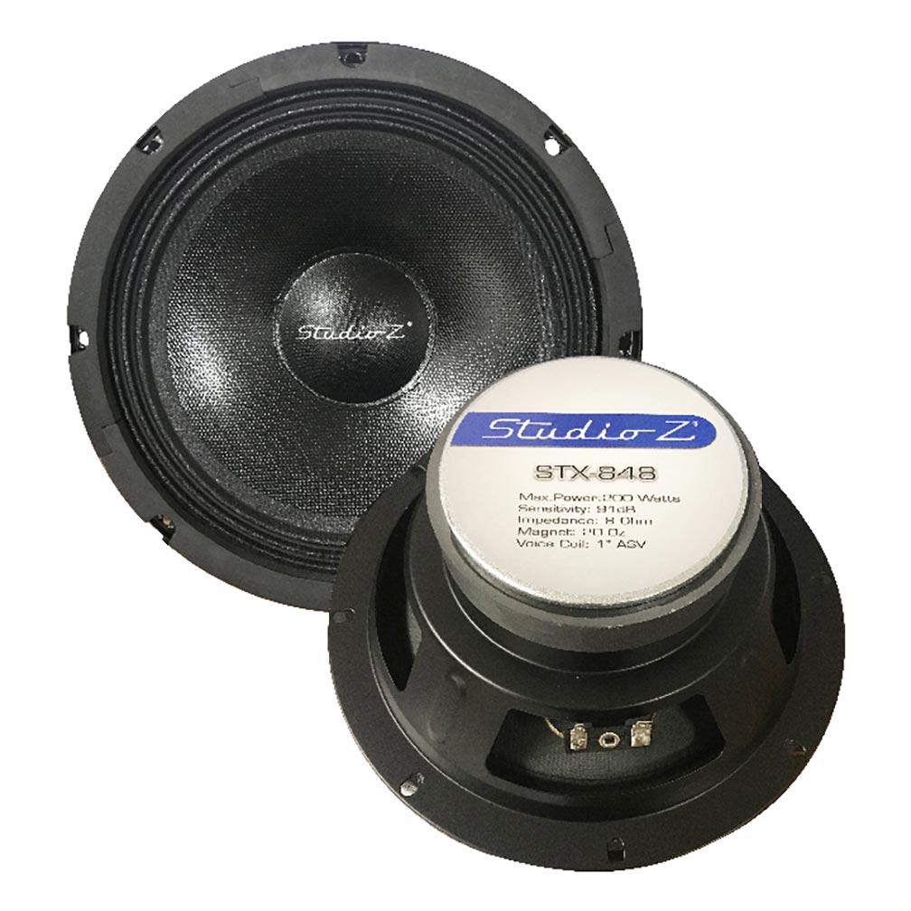 Studio Z 8" Replacement Woofer 200w Max. 8 Ohm Svc