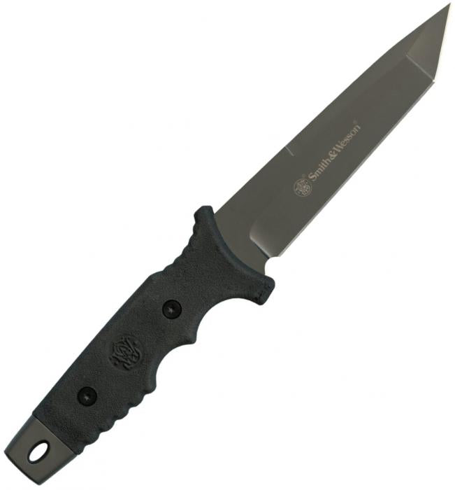 Smith & Wesson Sw7 Full Tang Tanto Fixed Blade Ppe Handle