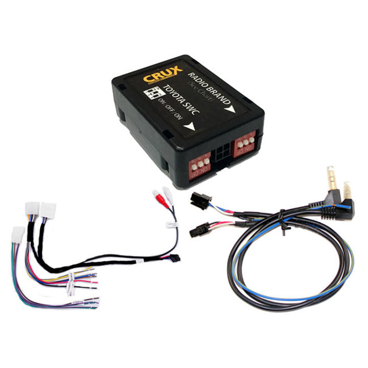 Crux Radio Replacement Interface For Select '03-13 Toyota/scion Vehicles With Swc