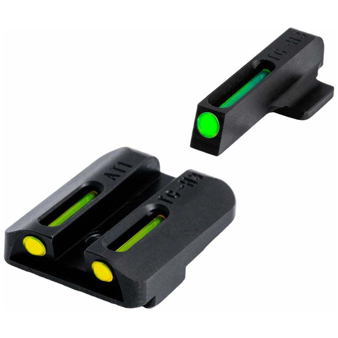 Truglo Tfo Fiber Optic Day/night Sight Set - For Glock 42/43