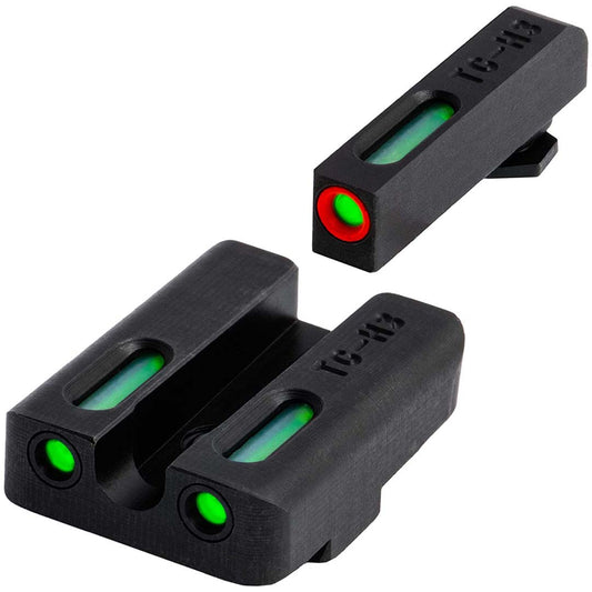 Truglo Tfx-pro Tritium Fiber-optic Xtreme Handgun Day/night Sights - Glock