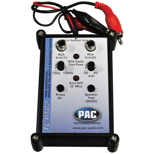 Pac Tone Generator And Speaker Polarity Tester