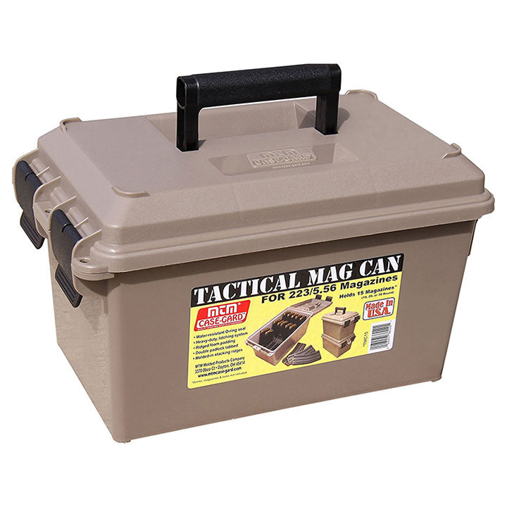 Mtm Tactical Mag Can For 223 5.56 Mag Holds 15 30-rd Mag. Dark Earth