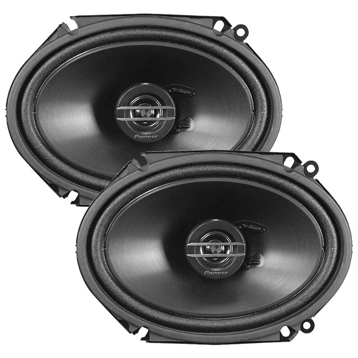 Pioneer 6x8" 2 Way Speakers 250 Watts - Pair - No Grills