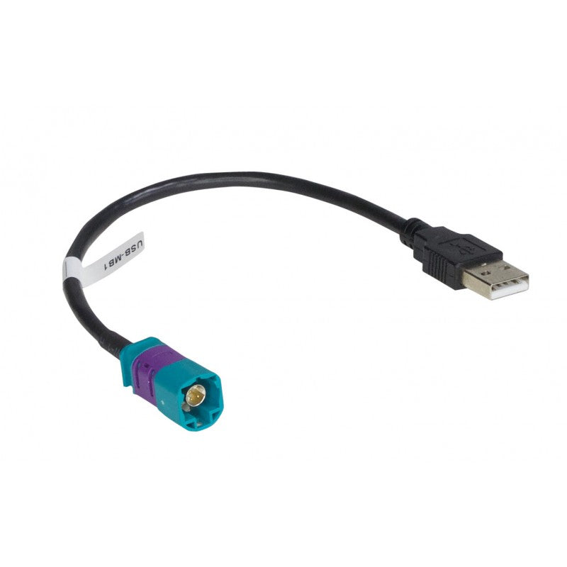 Pac Usb Retention Cable For Select 2014-16 Mercedes & European Vehicles