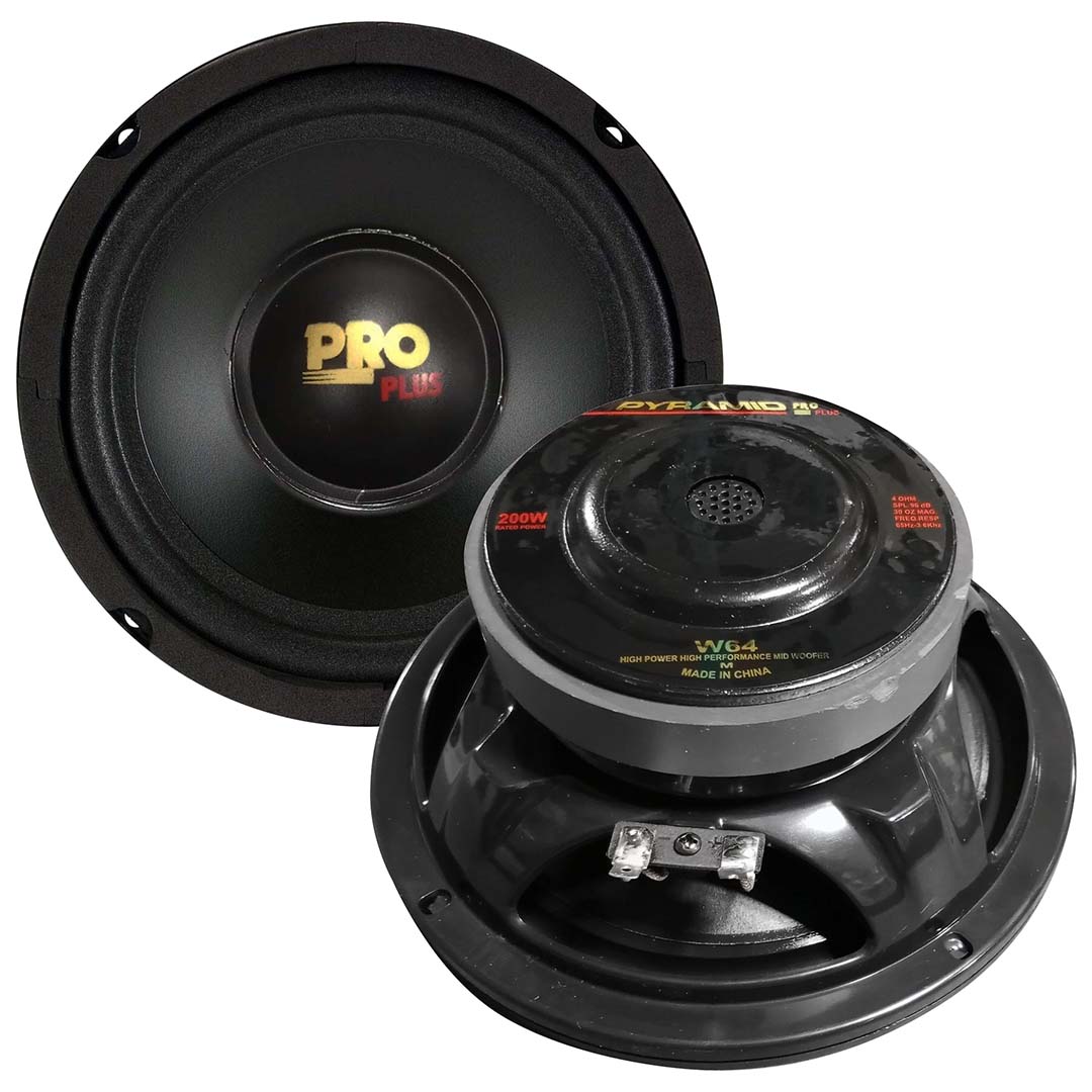 Pyramid 6.5" Midrange Speaker 100w Rms/200w Max 4 Ohm